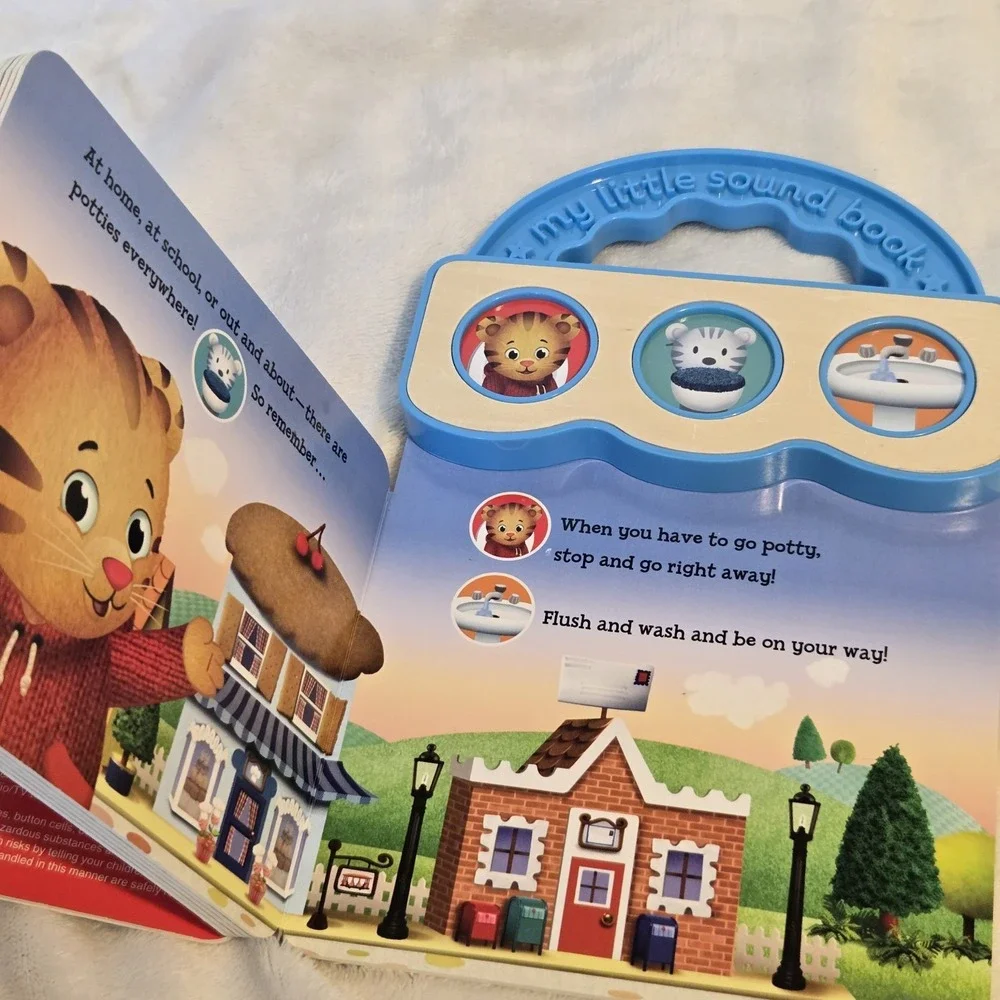 Daniel Tiger's Potty Time! Childrens Toilet Training Sound Book WORKS
